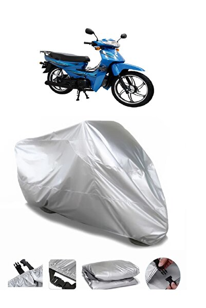 Breen ماركة مونديال 100 SFC Snappy X رمادية مقاومة للماء للدراجات النارية