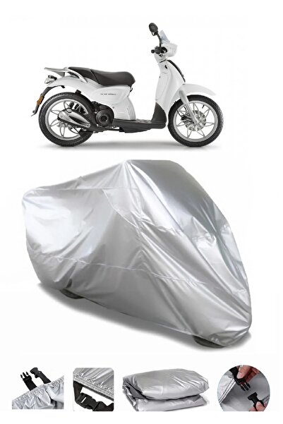 Breen ماركة Aprilia Scarabeo 100 باللون الرمادي المقاوم للماء للدراجات النارية