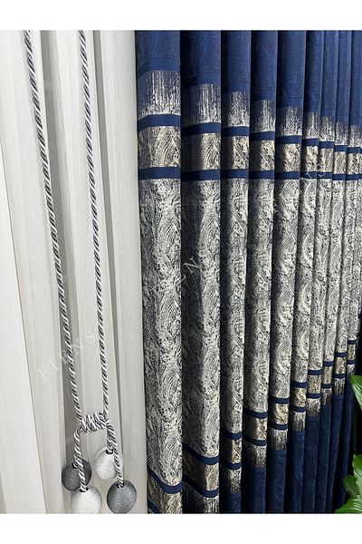 FİENS ستارة لوحة فون أزرق داكن رمادي 1/3 ضيقة مطوية (جنحة واحدة) مدريد-45