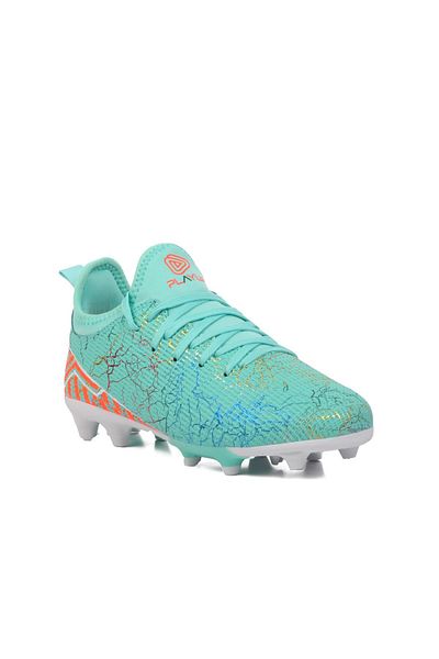 AYAKMOD Ghete de fotbal pentru copii cu șireturi Mk-241-F Mint