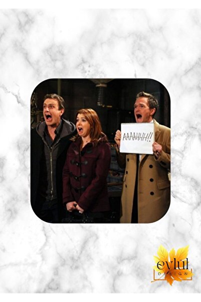 Eylül Design How I Met Your Mother Printed Special Design Printed MDF A Quali...