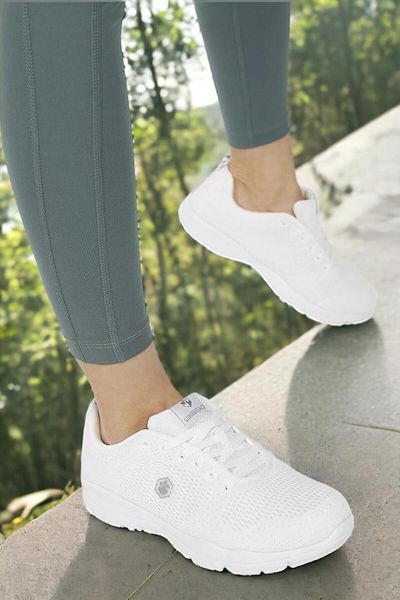 lumberjack Agatha White Unisex Sneakers - Καθημερινά αγαπημένα 614822