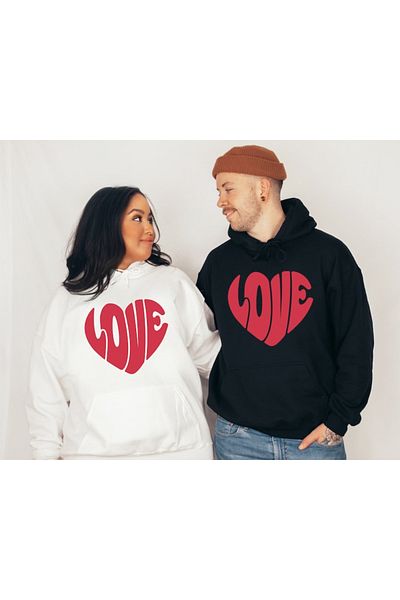 Teknik Three Oversize Hooded Hoodie - LOVE