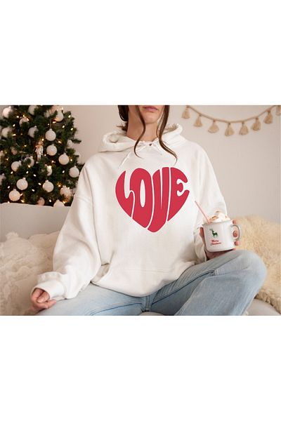Teknik Three Oversize Hooded Hoodie - LOVE