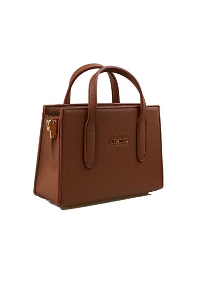 Armine Tan Plain Small Women's Daily Handbag
