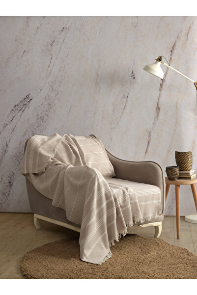 Fushia Tekli Koltuk Berjer Örtüsü | Tv Şalı | Tv Battaniyesi | Diz Battaniyesi 130x170cm