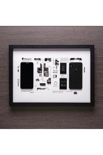 NinaStore İPHONE X Çerçeve Sanatı Lüks Hediye