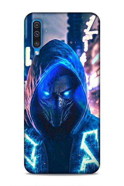 Lopard حافظة هدايا سامسونج جالاكسي A30S مارا هايفي 16 أسود هاكر أزرق داكن