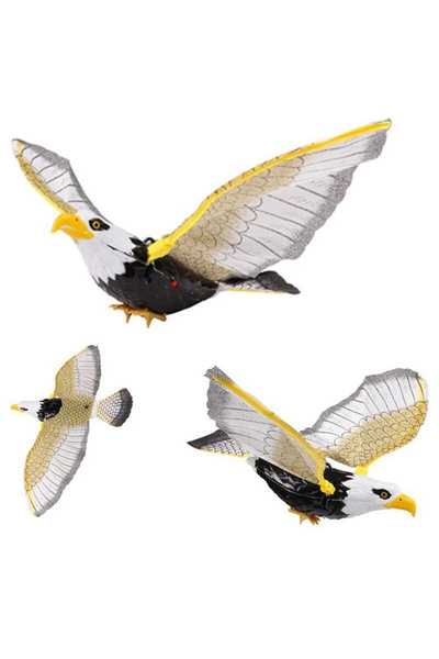 sebura 360° Rotating Wing Flapping Hanging Flying Bird Toy - Simulation Sound...
