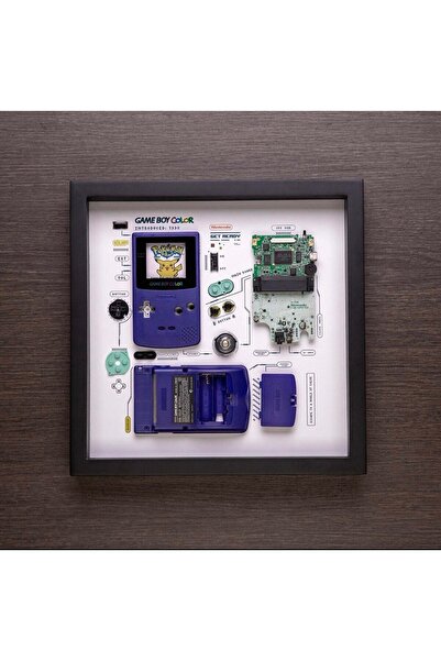 NinaStore GAMEBOY COLOR Çerçeve Sanatı Lüks Hediye