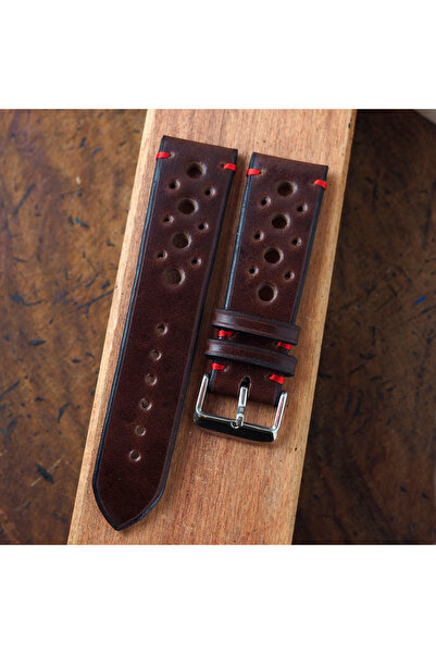 Ventum Craft 19 mm Kahverengi Rally Model, Hakiki Deri el yapımı kordon