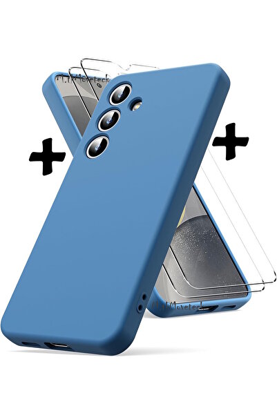 m.tk moveteck Samsung Galaxy S24 Plus Kılıf Kamera Korumalı Yumuşak Mat Silik...