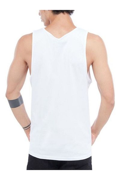 Vans Ανδρικό λευκό μπλουζάκι Classic Vans Tank-b Vn00055vwht1
