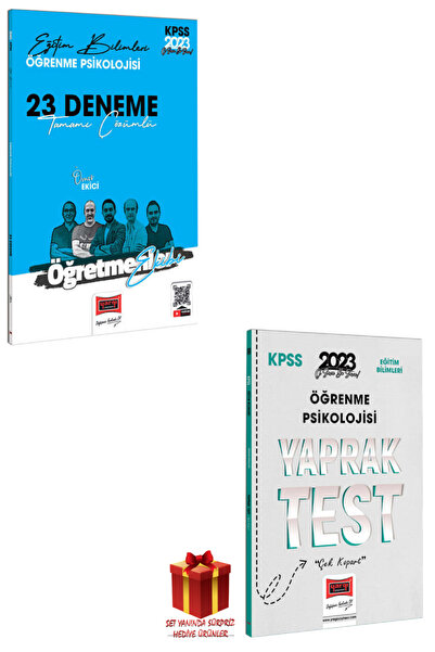 Yargı Yayınları Yargı Eğitim Bilimleri Öğrenme Psikolojisi 23 Deneme+Öğrenme ...