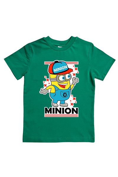 Minions Children's Summer T-Shirt - Printed, Cotton Combed