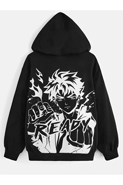 FRİENDS KİDS Ready Anime Çocuk Kapşonlu sweatshirt