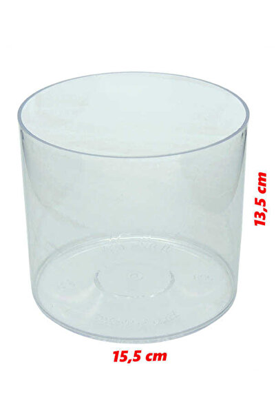 Genel Markalar Mika Silindir Şeffaf Bettalık 15*14h