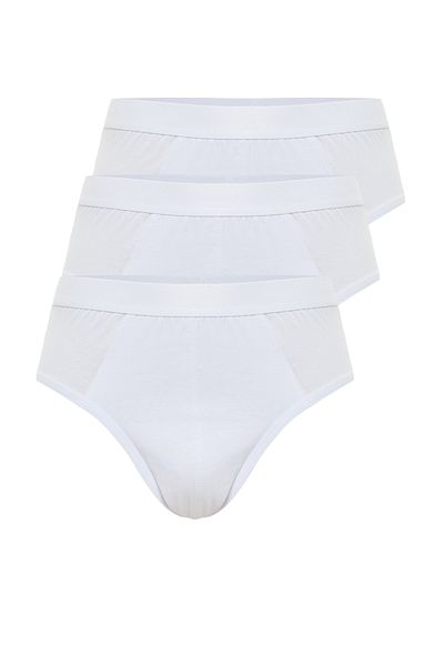 Trendyol Collection Basic White Slip Bugyi 3 csomag - TMNSS24BX00003