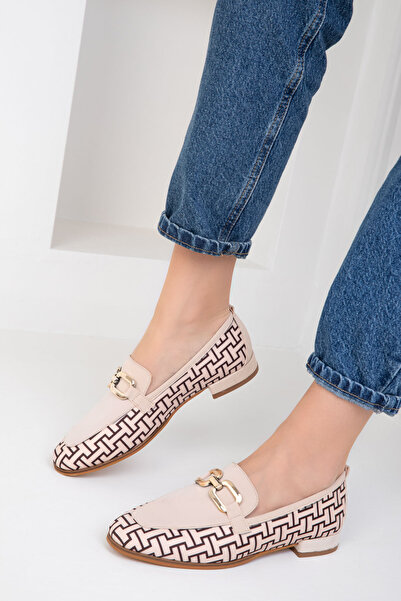 SOHO Beige Women's Casual Shoes 18864