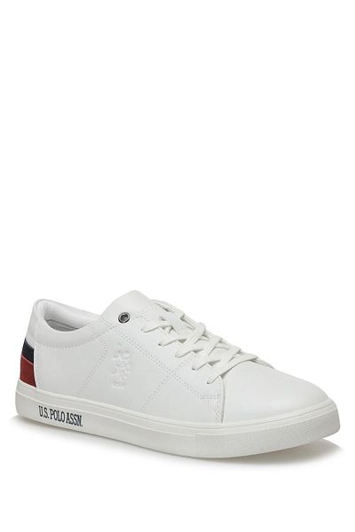 U.S. Polo Assn. ΒΑΣΗ. POLO ASSN ΛΕΥΚΟ SNEAKER