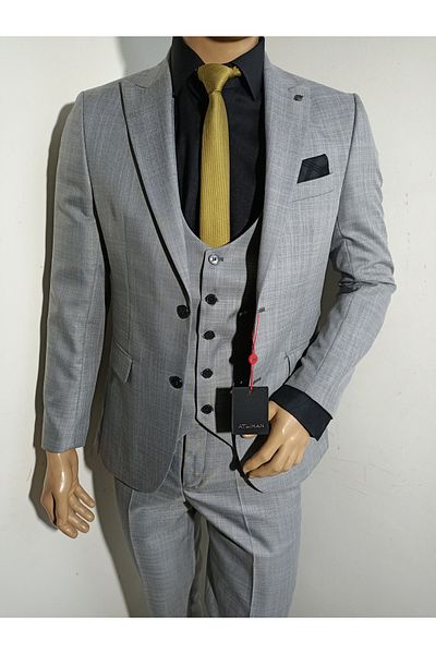 ATLIHAN SLIMFIT VEST SUIT DRESS