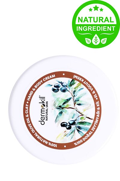 Dermokil 300 ml Olive Oil Body and Hand Cream with Natural Ingredients