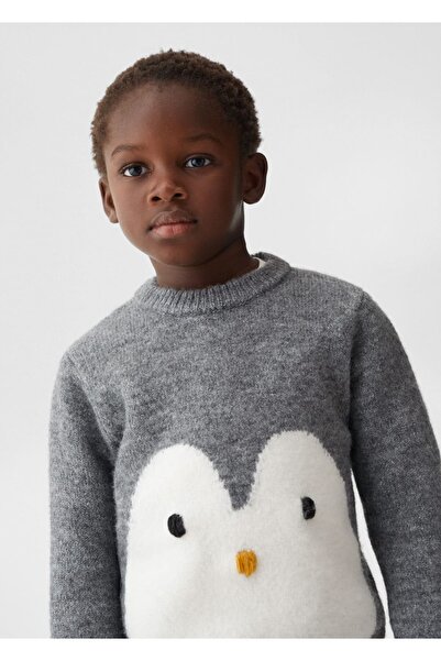 MANGO Baby Örgü Kazak