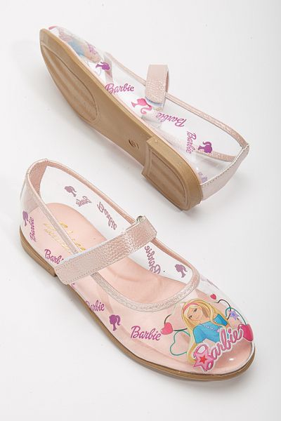 BDKButik Pantofi de balerina pentru fete transparenti, pantofi de balerina ortopedici pentru fete imprimate