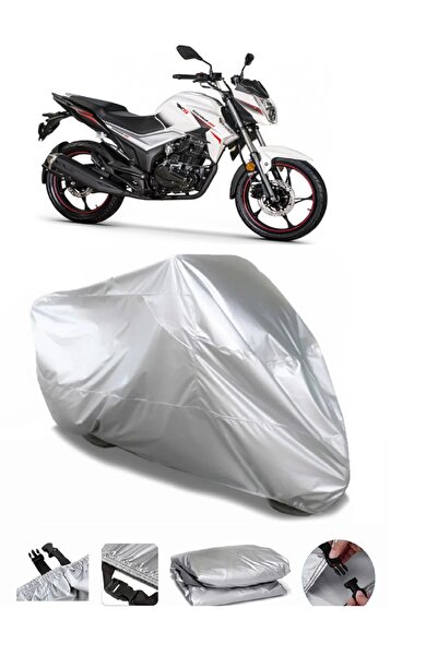 autolion Rks Titanium 220 متوافق مع القماش المشمع للدراجات النارية باللون الر...