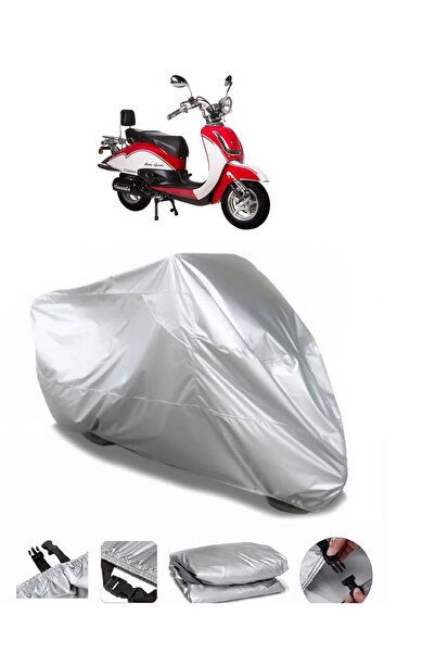 AUTOLION RMG Moto Clasico Compatible Gray Motorcycle Tarpaulin Premium Quality