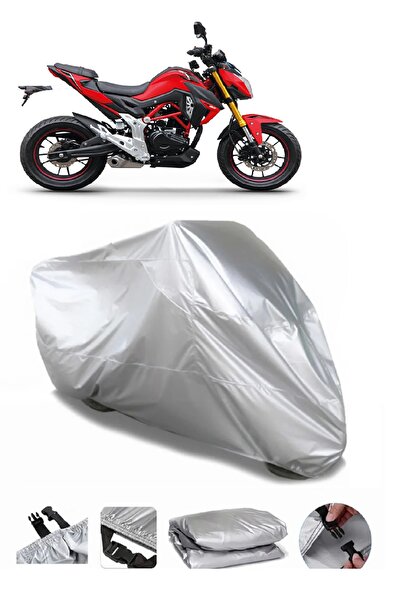 AUTOLION Rks RN 180 Compatible Gray Motorcycle Tarpaulin Premium Quality