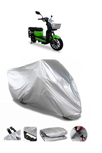 AUTOLION Motolux Pitton 50 Compatible Gray Motorcycle Tarpaulin Premium Quality