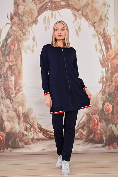 WestBound Hijab Daily Sports Διπλό Σετ ΣΚΟΥΡΟ ΜΠΛΕ