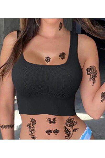 Mecit Tuhafiye KARIŞIK ŞEKİLLER VUCUT  GEÇİCİ DÖVME