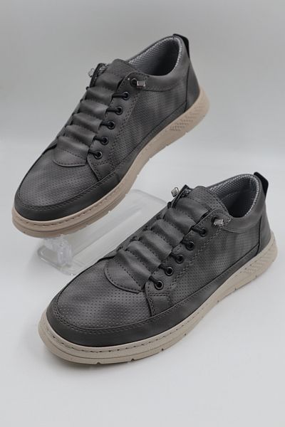 nazenintasarımlar MEN'S COMFORTABLE LIGHT ORTHOPEDIC RUBBER LACE-UP DAILY SHOES