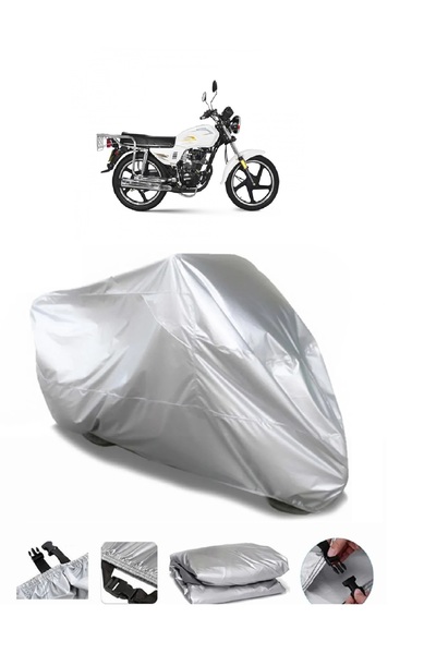 Breen ماركة دراجة نارية مقاومة للماء باللون الرمادي متوافقة مع Yuki YK125-15