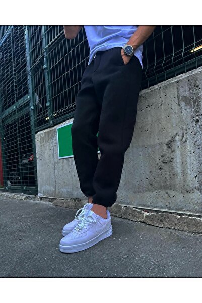 FİTGO Partea de jos a treningului sport cu picior elastic negru