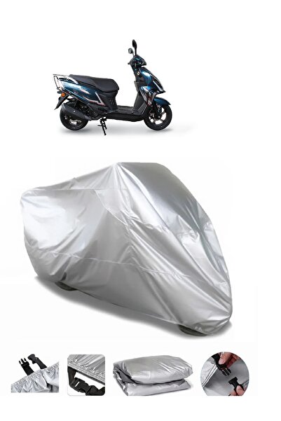 Breen ماركة Falcon Mocco 125 رمادية مقاومة للماء للدراجة النارية