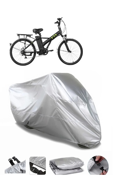 Breen ماركة فولتا VB3GREY مقاومة للماء للدراجات النارية بريميوم