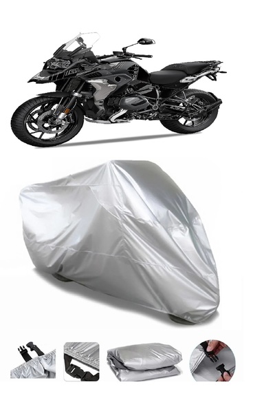 Breen Bmw R 1250 GS Adventure Compatible GRAY WATERPROOF MOTORCYCLE BRAND PRE...