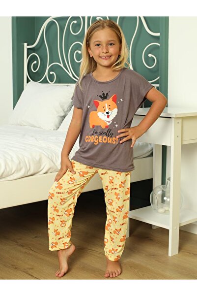 CLQTH Κοριτσίστικο μαλακό βαμβακερό μονόχρωμο χτενισμένο βαμβακερό κοστούμι