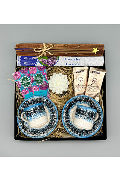 Genel Markalar Ebru Fincan Seti&Tütsü Seti&Kahve&Mum&Mendil&Hediye Seti&Doğum Günü&Sevgili¥i İŞ Terfi& Yıldönümü