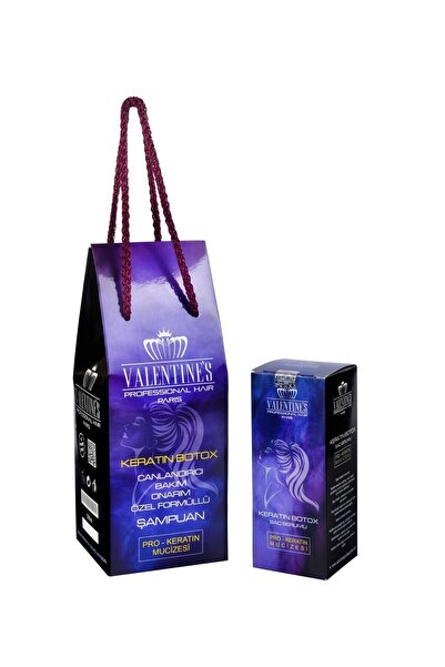 VALENTINES PROFESSIONAL Keratin Botox Serisi Yıpranmış Saçlara Özel Onarıcı B...