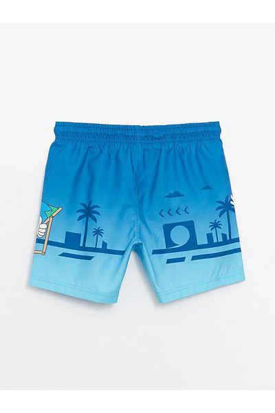 LC Waikiki Σορτς μαγιό LCW Kids Elastic Waist Sonic με στάμπα για αγόρια