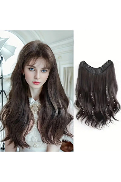 AKOLİFE Păr de extensie U Part Wide Semi-Permanent - ondulat