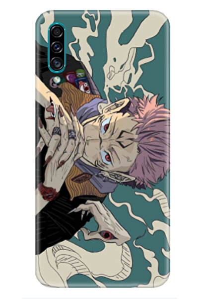 Newon حافظة لهاتف سامسونج جالاكسي A50 جوجوتسو كايسن ريومين سوكونا مطبوعة