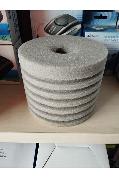 Meç MEÇ Pipe Filter Sponge (Pipe 10) (12x14h) [Grey]