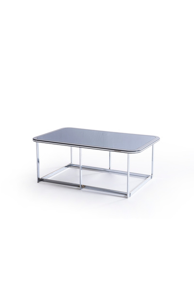 KAPTAN AKSESUAR Prestij Antrasit Krom Orta Sehpa