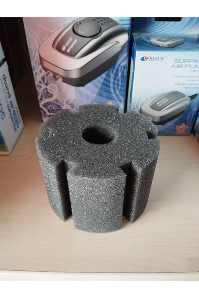 Meç Pipe Filter Sponge (9x6h) [Black]