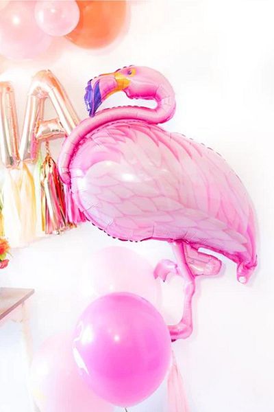 PEKSHOP Flamingo Foil Balloon PINK 100cm